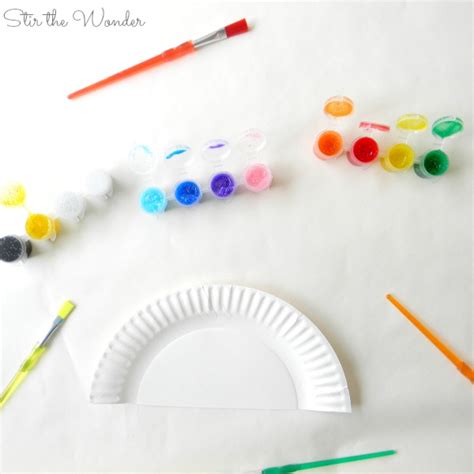 rainbow art supplies | Stir The Wonder