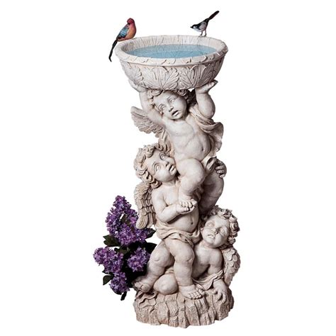 Cherub Garden Statues At