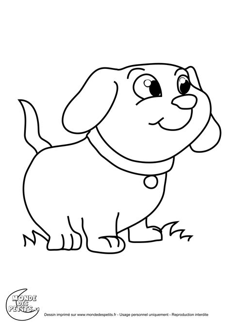 Dessins De Coloriage Chien Imprimer Sur Laguerche Page