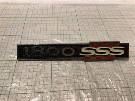 ブルーバード 510 1800SSS エンブレム nissan datsun bluebird P510 emblem badge mark