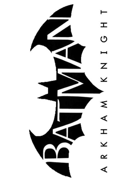 Batman logo coloring pages