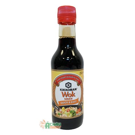 Kikkoman Wok Sauce Quick And Easy 250ml A Chau Market