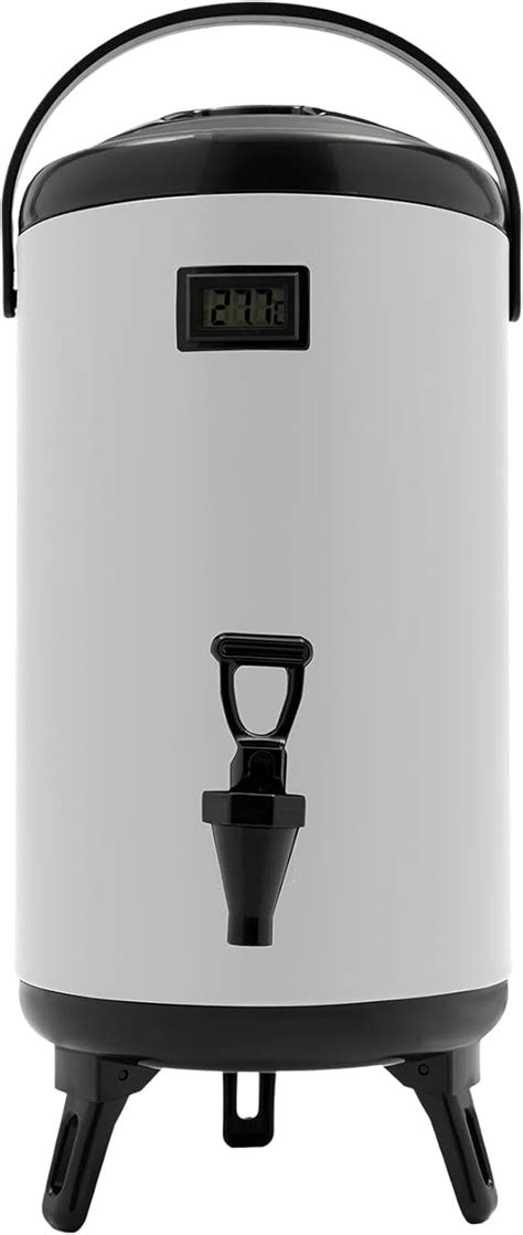 Amazon Insulated Beverage Dispenser Stainless Steel Insulated Thermal Hot And Cold Coffee