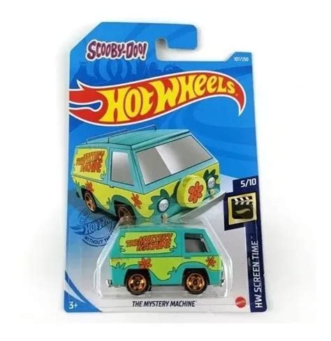 Nib Hot Wheels Mystery Machine Van Scooby Doo Mattel Hw Screen My XXX Hot Girl