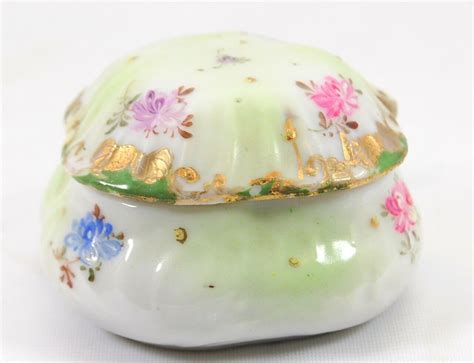 Porcelain Hand Painted Trinket Box Ldppartners