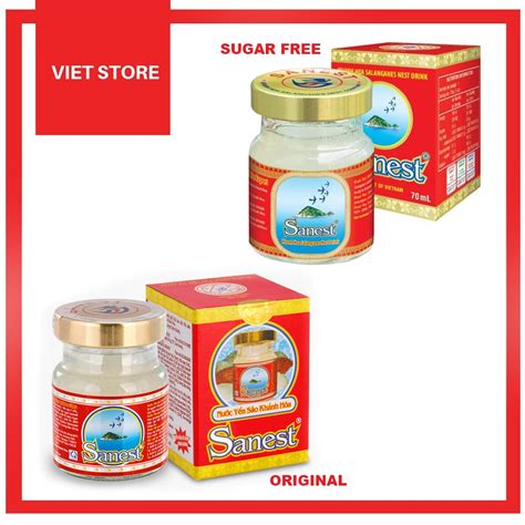 Viet Store Khanh Hoa Sanest Edible Bird S Nest Drink 70ml Product Of