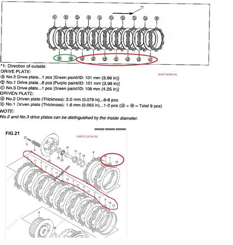 Clutch Steel plate thickness/order | Suzuki GSX-R Motorcycle Forums ...