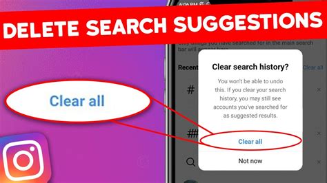 How To Delete Instagram Search Suggestions When Typing 2024 Youtube