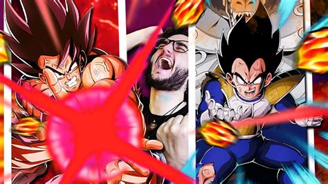 Suerte Inigualable En Banner Lr Kaioken Goku Great Ape Vegeta