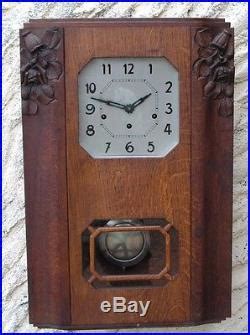 Ancien Carillon Odo Tiges Marteaux Pendule Horloge Horloges