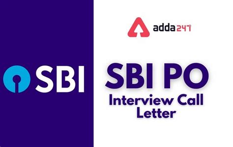 Sbi Po Interview Call Letter 2022 Out Phase 3 Call Letter Link