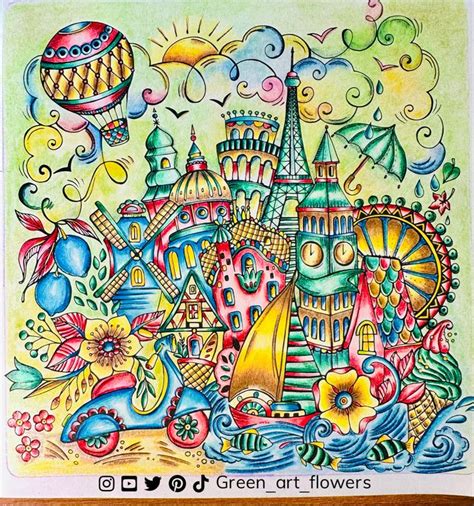 Discover Europe Coloring Book By Rita Berman