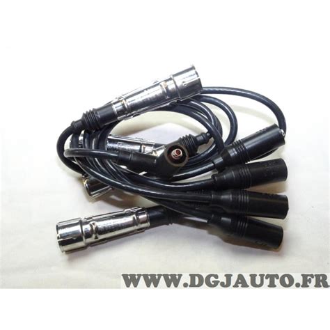 Jeu Cable Faisceau Fils Allumage Bougie Beru C Pour Audi