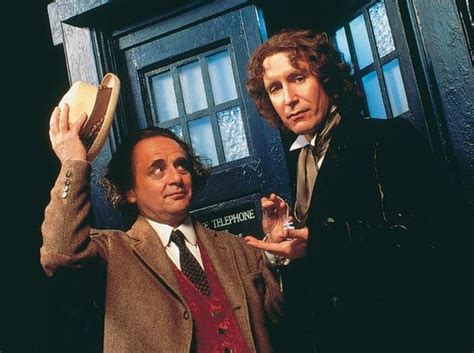 The Seventh Doctor Hands The Tardis Key To The Eighth Doctor Doctor