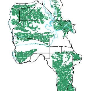 Columbia Basin Irrigation Project area base map. | Download Scientific Diagram