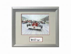 Bild James Hunt McLaren Ford M23 11 GP Fuji Formel 1 1976 Format 25 X