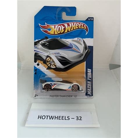 HOT WHEELS WHITE MAZDA FURAI Shopee Malaysia