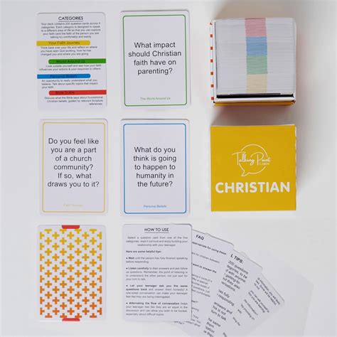 Tarjetas De Preguntas Cristianas Para Conversaciones Inspiradoras