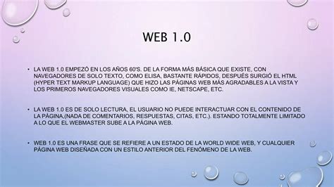 Cuadro Comparativo De Las Web Ppt