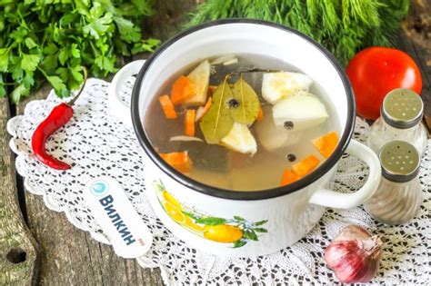 Рыбный бульон - рецепт с фото пошагово, как и сколько варить