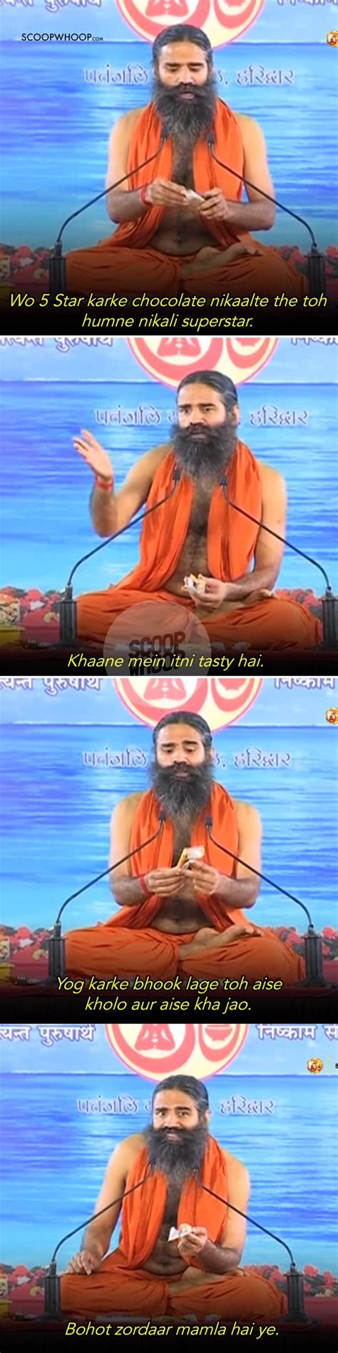 7 Golden Baba Ramdev Statements That Yoga-ed The F**k Out Of Our Brains - ScoopWhoop