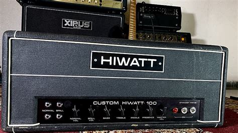 Hiwatt Custom 100 Dr103 1974 Vintage Tube Reverb