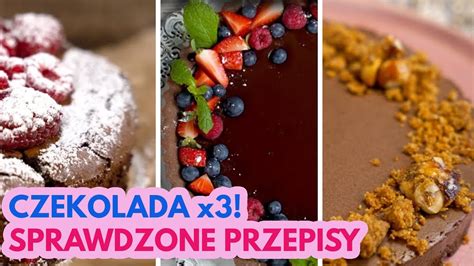 Czekoladowe Desery Tarta Ciasto Musowe I Bezglutenowe Brownie