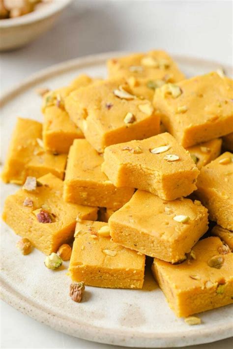 Mango Burfi Mango Fudge My Heart Beets