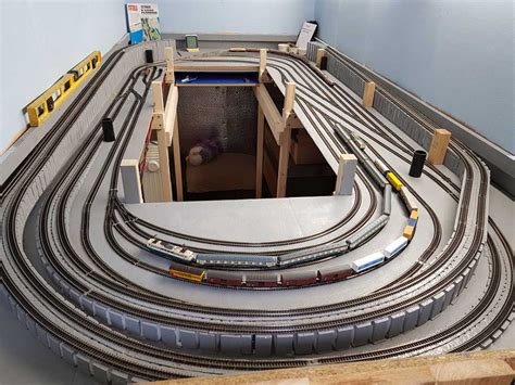 Multi Level N Scale Model Railroad Layouts Plansmodel Railroad