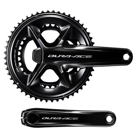 Shimano Dura Ace FC R9200 P Powermeter Crankset 2x12 Speed Zwart