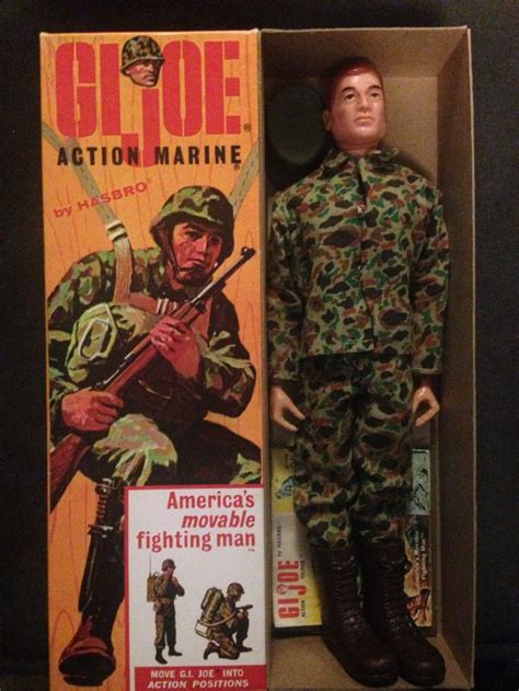 Gijoe Vintage Action Marine 1964 Gi Joe Childhood Toys Classic Toys