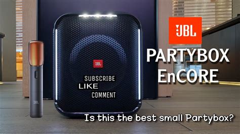 JBL Partybox Encore Review Sound Bass Test YouTube