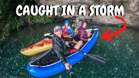 Crazy Storm Kayaking In Austria Youtube