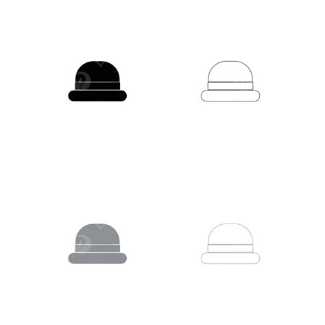 Black Top Hat Set PNG, Vector, PSD, and Clipart With Transparent ...