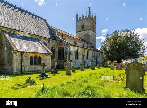 St John The Baptist Church In Worcestershire Village Of Fladbury Stock