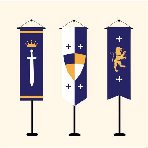 Medieval Banner Illustration in Illustrator, SVG, JPG, EPS, PNG - Download | Template.net