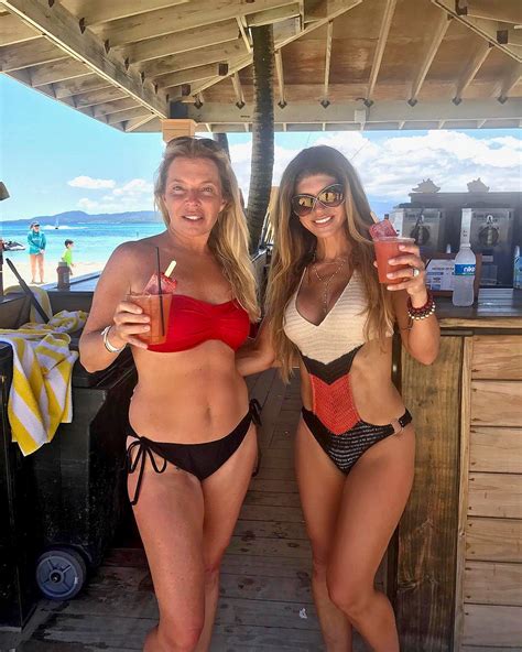 Teresa Giudice Wears A Monokini On Puerto Rico Vacation