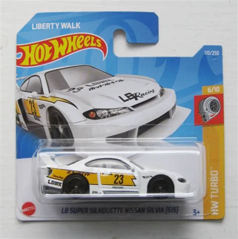 HOT WHEELS LB Super Silhouette Nissan Silvia S HW Turbo En Blanc EUR
