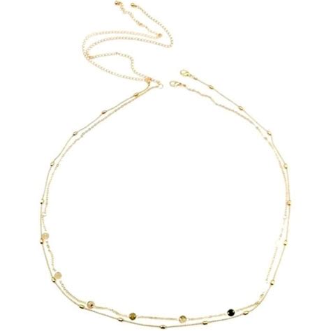 Cha Ne De Ceinture En Paillettes Ou Sexy Bikini Plage Harnais Corps Cha Ne Minimaliste Taille