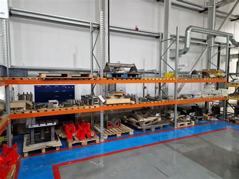 Five Bays Of Two Tier Boltless Steel Racking Approx 27m X 09m X 3m Reserve Removal Until Con