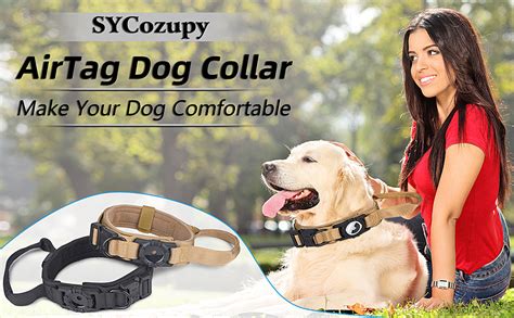 Sycozupy Collier De Chien Tactique Nylon Collier De Chien Avec Poign E