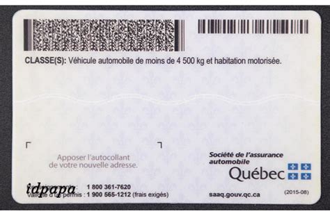 Canada Quebec Scannable Ids Get Scannable Driver License At Idpapa