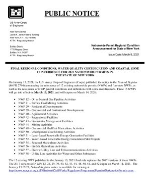 Fillable Online PUBLIC NOTICE United States Army Fax Email Print