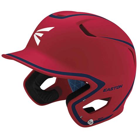 Easton Z5 20 Matte Two Tone Batting Helmet Senior Rednavy