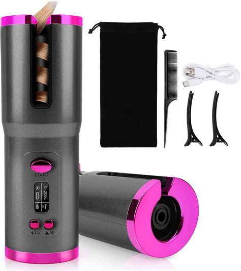 Amazon Augot Cordless Automatic Curling Iron Rechargeable Hair