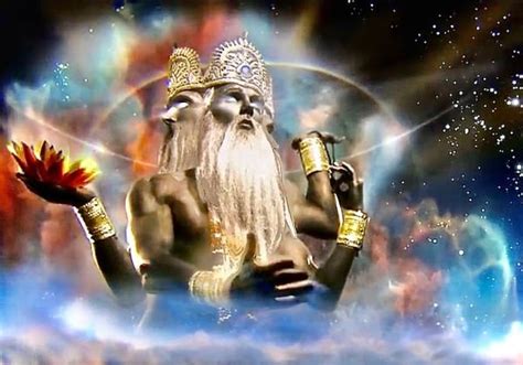 Brahma El Creador Del Universo Universo Hind