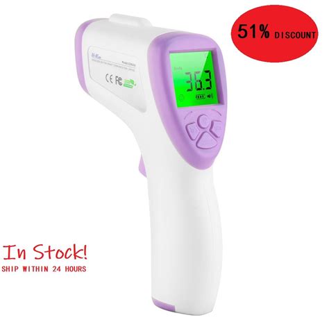 Voorhoofd Non Contact Thermometer Digitale Handhel Grandado