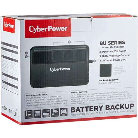 Cyberpower Bu E Fr Uninterruptible Power Supply Ups Line