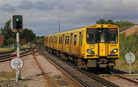 Class 508 508108 Rock Ferry 508108 Was Approaching Rock Flickr