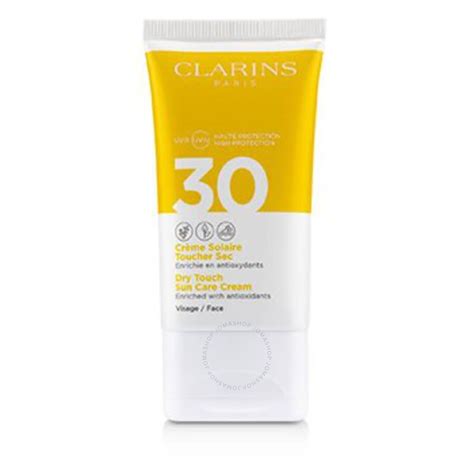 Clarins Dry Touch Sun Care Cream For Face Spf Ml Oz